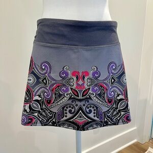 Athleta Cover Your Assets (CYA) Patterned Mini Skirt